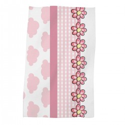 Хавлиена кърпа DF печат 30/50 - Розови Цветя Хавлиена кърпа DF печат 30/50 - Розови Цветя
