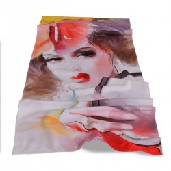 Хавлиена кърпа DF печат 70/140 - Лице