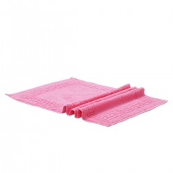 Хавлиена кърпа за крака 50/70 - Розов