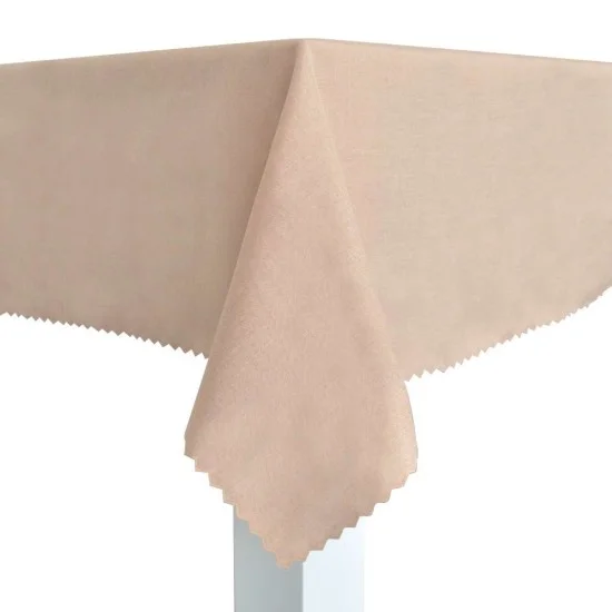 Покривка за маса Тринити 150/150 - Тъмно Бежов