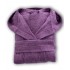 Халат за Баня МЕМИ качулка S - Лилаво