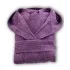 Халат за Баня МЕМИ качулка S - Лилаво