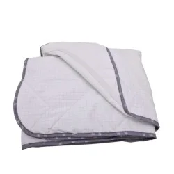 Протектор Капитон./PU с карб.нишка тип стелка 180/200 - Бял