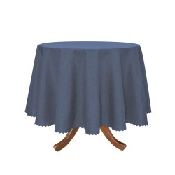 Покривка за маса Тринити  Ф 150 - Тъмно син