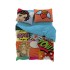 Детско спално бельо Ранфорс единичен - Комикс