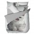Спално бельо Ранфорс 3D голяма - Коте