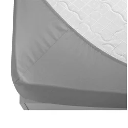 Долен чаршаф ранфорс с ластик 120/200/20 - Сив Долен чаршаф ранфорс с ластик 120/200/20 - Сив