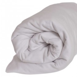 Долен чаршаф ранфорс  с трико 180/200 - Бял Долен чаршаф ранфорс  с трико 180/200 - Бял