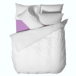 Долен чаршаф ранфорс 220/240 - Лилав