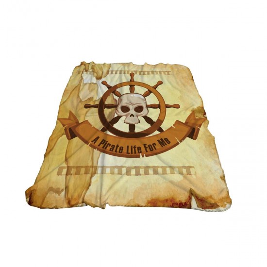 Одеяло Фланел 3D принт 150/200 - Пирати