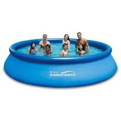 Басейн Summer Waves Quick Set ( 366 x 76 см ) с надувем борд и филтрираща система Polygroup, P1001230A0EU