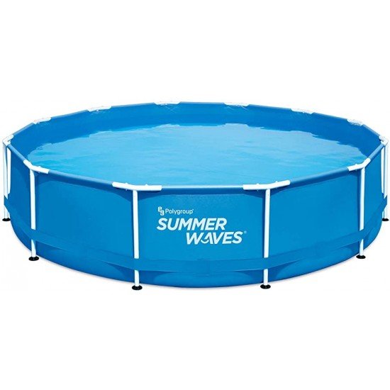 Сглобяем басейн Summer Waves с метална рамка 305x76см P2001030A Polygroup Сглобяем басейн Summer Waves с метална рамка 305x76см P2001030A Polygroup
