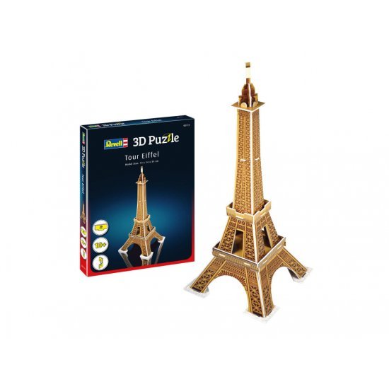 Мини пъзел 3D - Айфеловата кула
