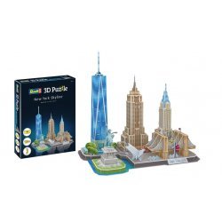 Пъзел 3D - Забележителности в Ню Йорк Пъзел 3D - Забележителности в Ню Йорк