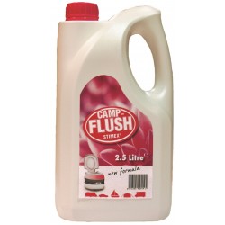 Препарат за химическа тоалетна CAMP FLUSH 2.5 л (за чиста вода)  STIMEX, 2790001 Препарат за химическа тоалетна CAMP FLUSH 2.5 л (за чиста вода)  STIMEX, 2790001