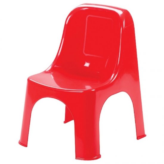 Пластмасов стол детски Премиум червен