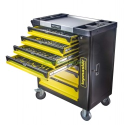 Количка за инструменти Topmaster 455555 7 чекмеджета, 182 части