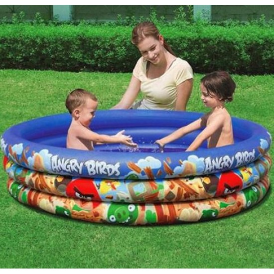 Детски надуваем басейн Bestway Angry Birds