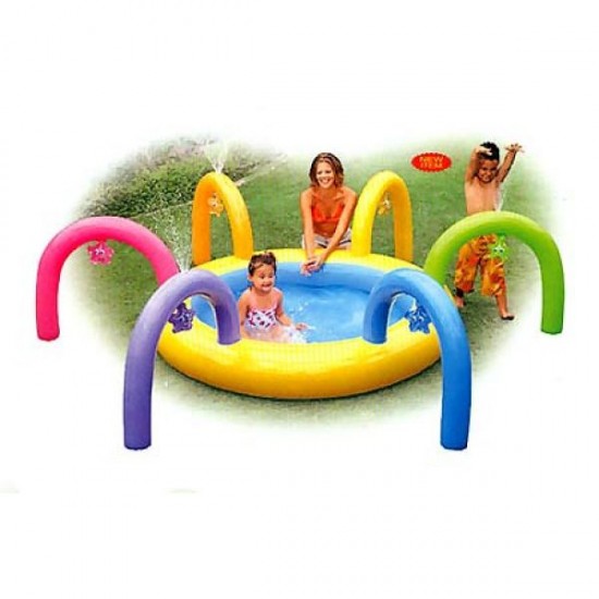 Детски надуваем басейн със спирали 330x79см 56448 Intex