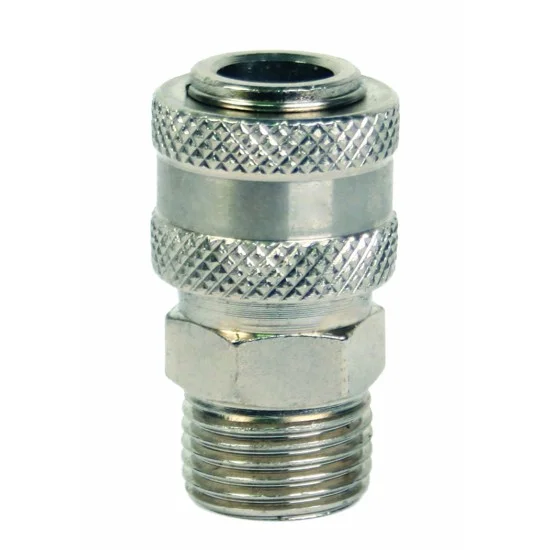 Накрайник пневм. бърза връзка 1/2"M Накрайник пневм. бърза връзка 1/2"M