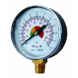 Манометър 0-12 bar 1/4" RD Манометър 0-12 bar 1/4" RD