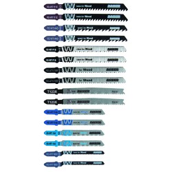 Нож за зеге дърво&метал "T" 16бр. к-т Нож за зеге дърво&метал "T" 16бр. к-т