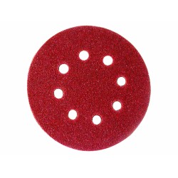 Шкурка за ексцентършлайф ø125mm К240 с 8 отвора 10бр Шкурка за ексцентършлайф ø125mm К240 с 8 отвора 10бр