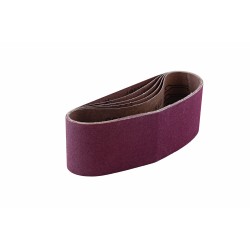 Шкурка за лентов шлайф 75х533mm P100 5бр Шкурка за лентов шлайф 75х533mm P100 5бр