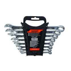 Ключ звездогаечен CR-V, к-т 8бр. 8-19mm на стойка GD