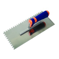 Маламашка, гумена дръжка 280х120mm с гребен  TS