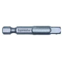 Адаптер за битове 1/4 HEXx1/4 F SQ L50 mm TMP Адаптер за битове 1/4 HEXx1/4 F SQ L50 mm TMP