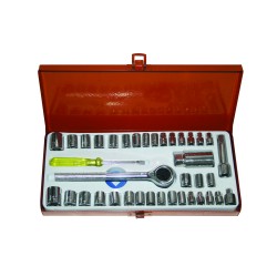 Гедоре 40 части 1/4" & 3/8" 4-16mm мет. кут. GD