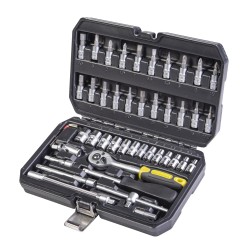 Комплект инструменти 46 части 1/4" CR-V първо поколение TMP