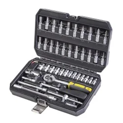 Комплект инструменти 46 части 1/4" CR-V първо поколение TMP