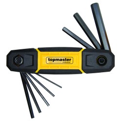 Шестограми сгъв. к-т 8бр 1.5-8mm CR-V TMP Шестограми сгъв. к-т 8бр 1.5-8mm CR-V TMP