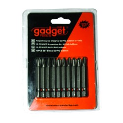 Накрайници за отвертка S2 PH-3x50mm, к-т 10 бр. GD Накрайници за отвертка S2 PH-3x50mm, к-т 10 бр. GD