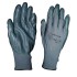 Ръкавици сивo трико / сив нитрил - хенгер TS