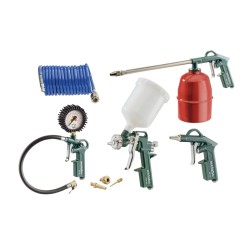 Инструменти пневматични к-кт METABO LPZ 7 SET Инструменти пневматични к-кт METABO LPZ 7 SET