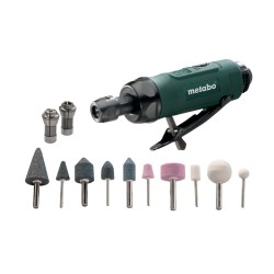 Пневматичен прав шлайф METABO DG 25 SET