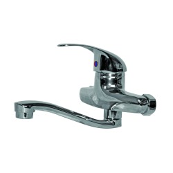 Смесител "S" лебедка едноръкохватков къс чучур TC Смесител "S" лебедка едноръкохватков къс чучур TC