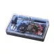Аерограф двойнодействащ ø0.2mm 8части к-т RD-AB01