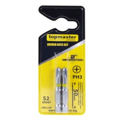 Накрайници 2бр. к-т PH3 50mm TMP Накрайници 2бр. к-т PH3 50mm TMP