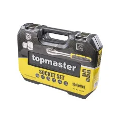 Комплект инструменти 108 части 1/4" & 1/2" CR-V първо поколение TMP