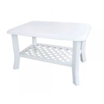 Градинска Маса Нисо 90x60x45 - бял 