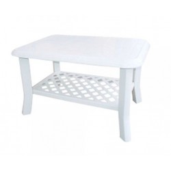 Градинска Маса Нисо 90x60x45 - бял 
