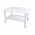 Градинска Маса Нисо 90x60x45 - бял 