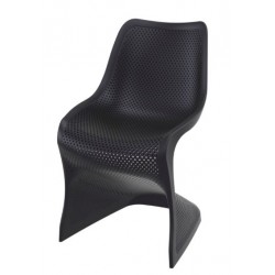 Градински стол Блум черен полипропилен с фибро стъкло Siesta Градински стол Блум черен полипропилен с фибро стъкло Siesta