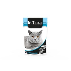 DR. TREND POUCH CAT ADULT HAIRBALL CONTROL 0,085 KG – Пълноценна консервирана храна за котки DR. TREND POUCH CAT ADULT HAIRBALL CONTROL 0,085 KG – Пълноценна консервирана храна за котки