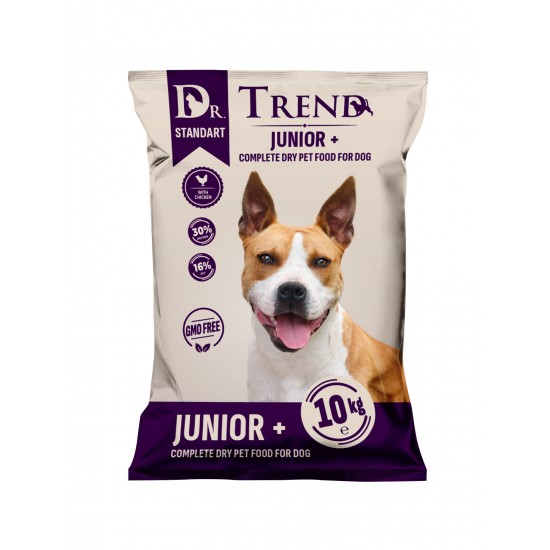 DR. TREND STANDART JUNIOR+ 10 KG – ХРАНА ЗА КУЧЕ