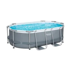 басейн 5614A 305-200-84см овал сив